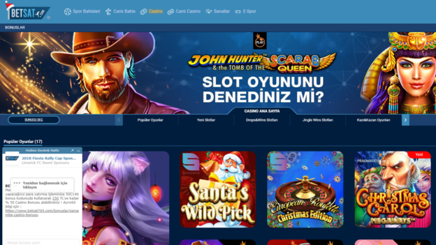 Betsat casino sitesi