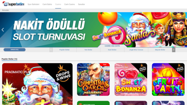 Süperbetin casino sitesi